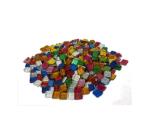 Mosaique eclat de verre culture club 1x1cm pailletes  pot de 500g coloris assortis