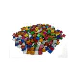 Mosaique eclat de verre culture club 1x1cm pailletes  pot de 500g coloris assortis