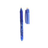 Roller encre thermosensible ulmann effacable economique   pointe 0,7mm avec gomme encre bleue