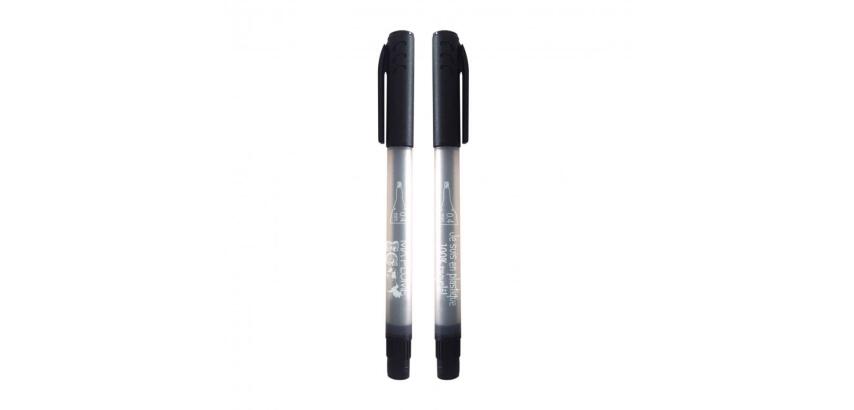 Feutre ecriture recycle ulmann pointe 0,4mm coloris   noir