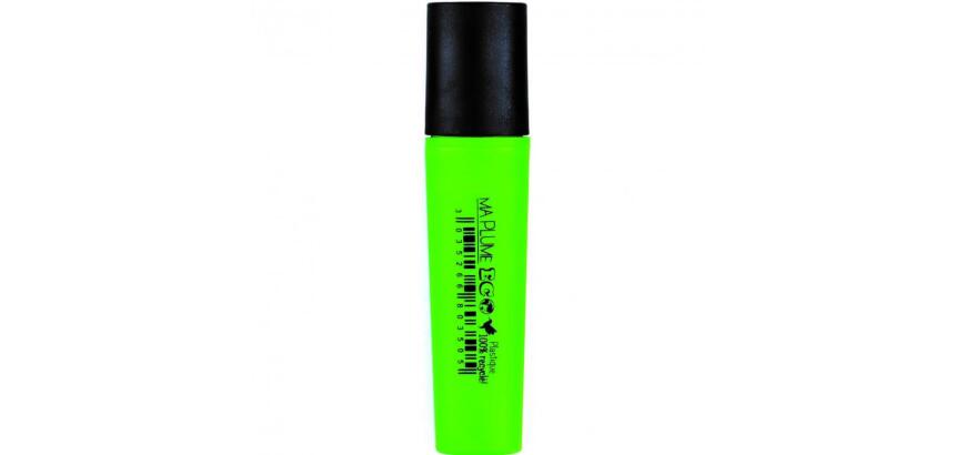 Surligneur plat recycle ulmann pointe biseautee trait de 1.5 a 5 mm corps pp        coloris vert