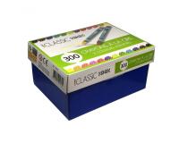 Classpack crayons cire economique ulmann 90 mm 300   unites coloris assortis