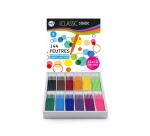 Classpack feutres de coloriage ulmann pointe       moyenne bloquee 144  unites   coloris assortis