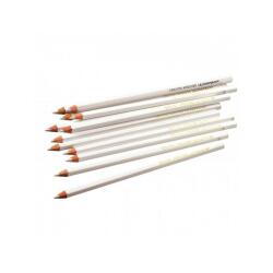 Lot crayons blancs ulmann pour ardoises noires et       pierre 12 unites dont 2       gratuits