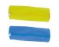 Trousse ronde ulmann nylon pvc forme polochon 21x8x8cm   coloris aleatoire