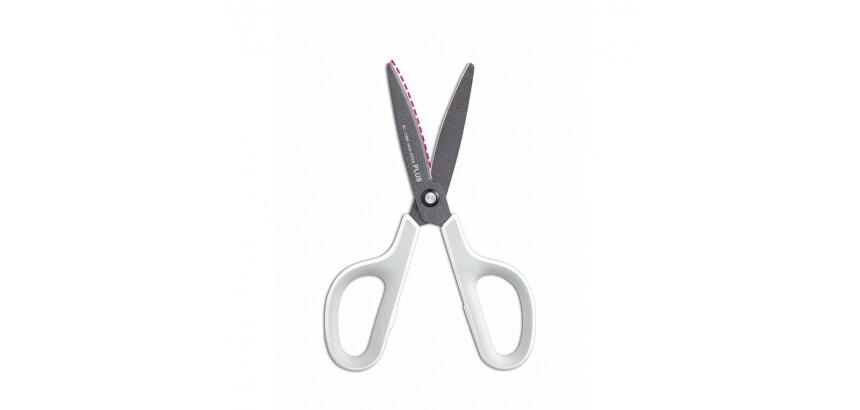 Ciseaux droitiers bouts arrondis Plus Japan Fit Cut Curve Fluor 17,5 cm
