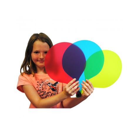 Lot palettes optiques geantes henbea 2 jeux 3 palettes      34x23 cm coloris assortis