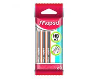 Mini crayon pour compas maped lot de 3 unites