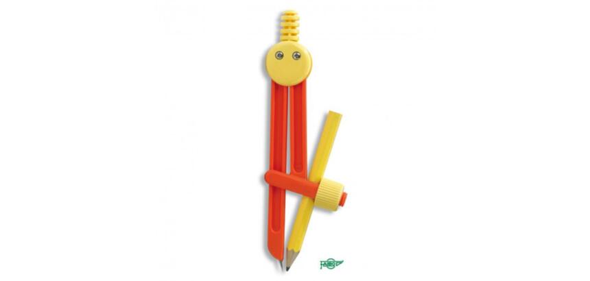 Compas scolaire avec crayon faibo
