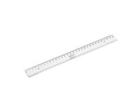 Regle faibo plastique incolore 30 cm