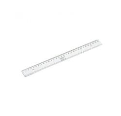 Regle faibo plastique incolore 30 cm