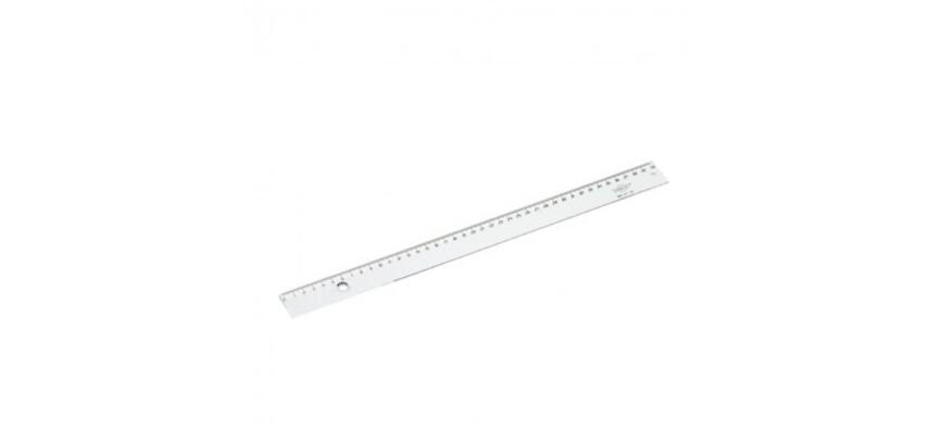 Regle faibo plastique incolore 40 cm