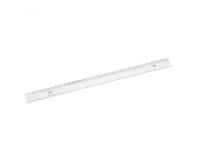 Regle faibo plastique incolore 50 cm