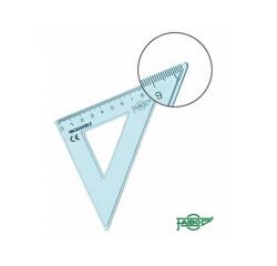 Equerre incassable faibo 45 hypotenuse 16 cm