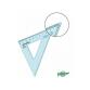 Equerre incassable faibo 45 hypotenuse 16 cm