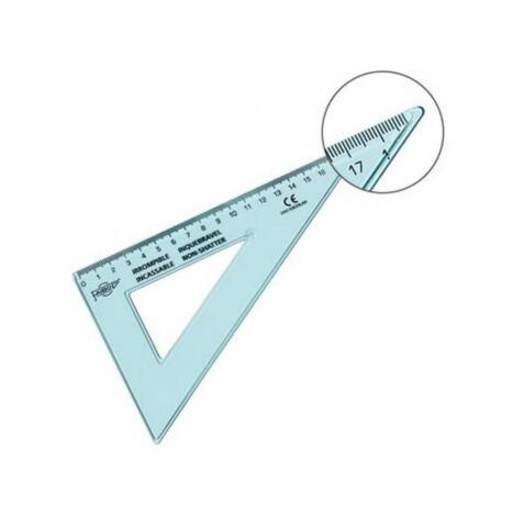 Equerre incassable faibo 60 hypotenuse 20 cm