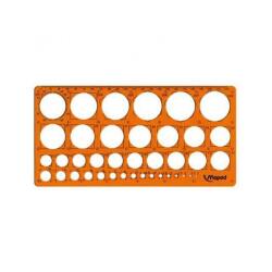Trace-cercles faibo 35 cercles