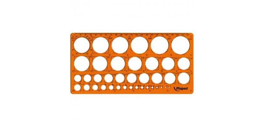 Trace-cercles faibo 35 cercles