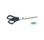 Ciseau bureau faibo acier inoxydable anneaux plastique  bouts pointus tous usages     17cm