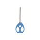 Ciseau bureau faibo acier inoxydable anneaux plastique  bouts ronds tous usages 17cm