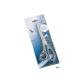 Ciseau bureau faibo gaucher anneaux decentres bouts       pointus 21cm