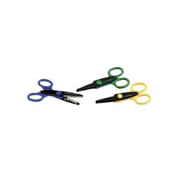 Ciseau cranteur faibo 7 coupes differentes 13cm lot   de 7 unites