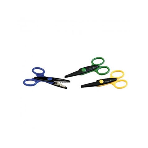 Ciseau cranteur faibo 7 coupes differentes 13cm lot   de 7 unites