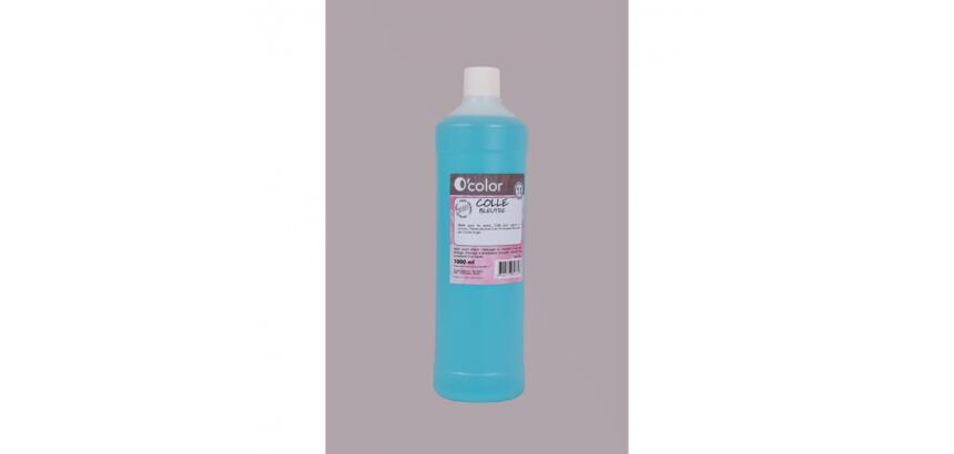 Colle naturelle o color invisible norme en 71 7       papier carton coloris bleu    flacon 1l