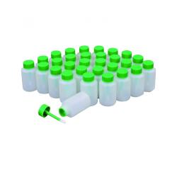 Flacon pinceaux o color vide contenance 80ml lot de 15     unites