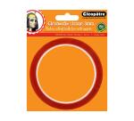 Adhesif cleopatre cleotwofix double face extra fort multi  supports ph neutre rouleau de 3mmx10m