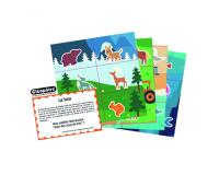 Bon point cleopatre images animaux dessines 9x6cm lot de 120 unites