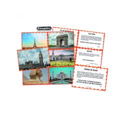 Bon point cleopatre photos monuments 9x6cm lot de 120    unites