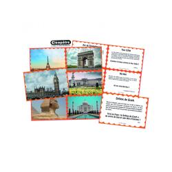 Bon point cleopatre photos monuments 9x6cm lot de 120    unites