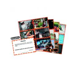 Bon point cleopatre photos sports et metiers 9x6cm lot   de 120 unites