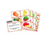 Bon point cleopatre images aliiments fruits legumes      9x6cm lot de 120 unites