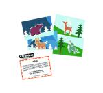 Bon point cleopatre images animaux dessines 9x14cm lot   de 48 unités