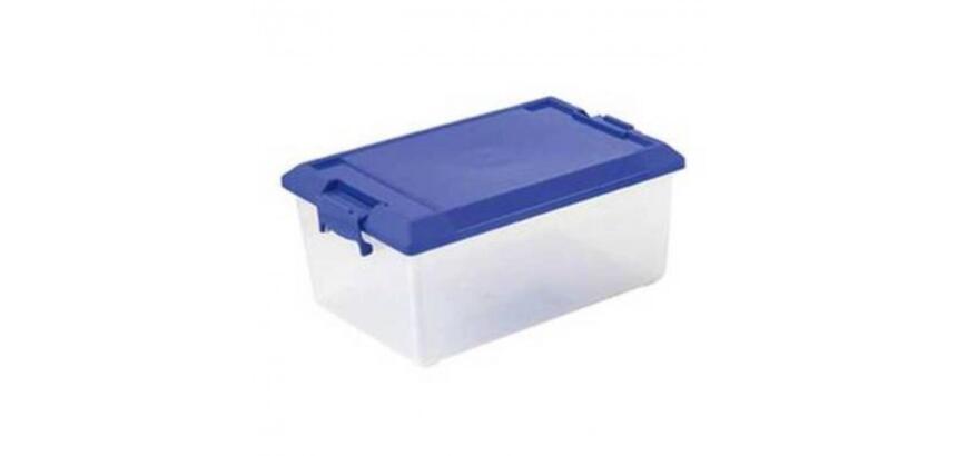 Bac de rangement miniland avec couvercle 1l             16x7,5x10,5cm