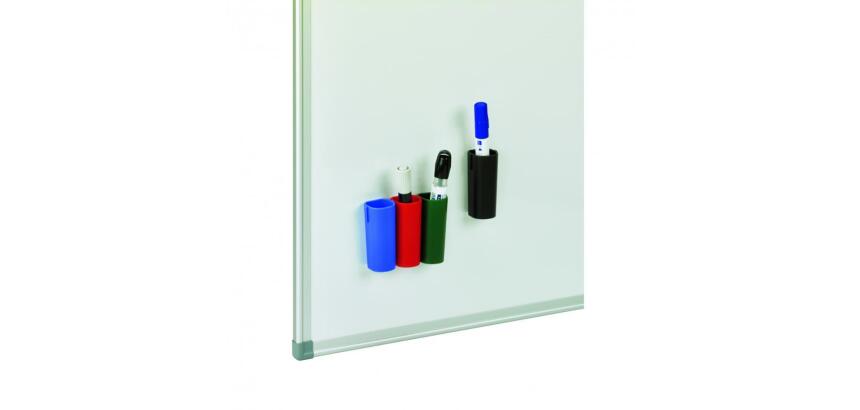 Porte-marqueurs faibo magnetique lot de 4 unites