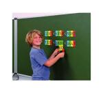 Supports et tableaux magnetiques cartes nombres    magnetiques de 1 a 9 000 4    couleurs differentes 40