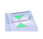 Atelier de symetrie vinco educational miroir incassable pour symetrie geometrie       angles etc 25 miroirs