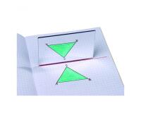 Atelier de symetrie vinco educational miroir incassable pour symetrie geometrie       angles etc 25 miroirs