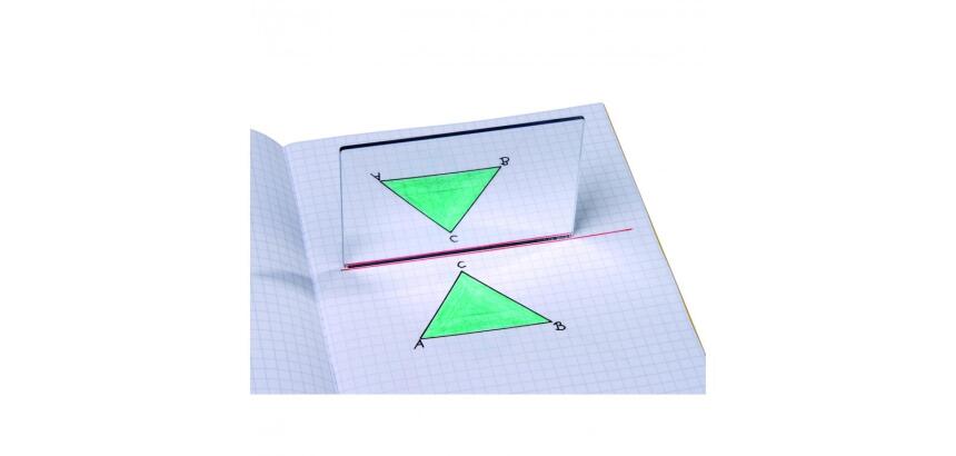 Atelier de symetrie vinco educational miroir incassable pour symetrie geometrie       angles etc 25 miroirs