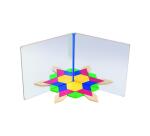 Atelier de symetrie vinco educational miroir incassable pour double symetrie 1 unite