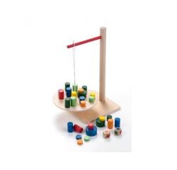 Jeu d adresse cayro balancing game 1 support en bois 42     blocs et 2 des 1 a 6 joueurs