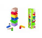 Jeu d adresse cayro tour infernale en bois 54 pieces   en 6 coloris et 1 de