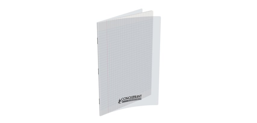 Cahier  conquerant poplypropylene indechirable   et lavable papier velin extra 21x29,7 cm 140 pages s y s