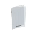 Cahier conquerant poplypropylene  indechirable  et lavable papier velin extra 24x32 cm 60 pages seyes