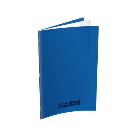 Cahier conquerant poplypropylene  indechirable  et lavable papier velin extra 24x32 cm 60 pages seyes