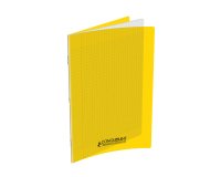 Cahier conquerant poplypropylene  indechirable  et lavable papier velin extra 24x32 cm 60 pages seyes