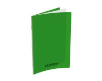 Cahier conquerant poplypropylene  indechirable  et lavable papier velin extra 24x32 cm 60 pages seyes